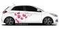 Preview: Autosticker Orchidee auf hellem PKW