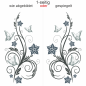 Preview: Autoaufkleber Ornament Schmetterlingzauber