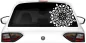 Preview: Autoaufkleber mit Mandalamotiv