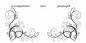 Preview: Bunter Wandsticker Stilvolles Ornament - Ansicht Ausrichtung Preview: Bunter Wandsticker Stilvolles Ornament - Ansicht Ausrichtung