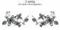Preview: Buntes Autotattoo Flower Ornament
