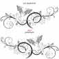 Preview: Wandtattoo mit buntem Styling Falter Ornament - Ansicht Ausrichtung Preview: Wandtattoo mit buntem Styling Falter Ornament - Ansicht Ausrichtung