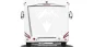 Preview: Camperaufkleber Sterne Mond und Berge