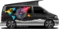 Preview: Campingdekor farbige Weltkarte mit Kompassrose Preview: Campingdekor farbige Weltkarte mit Kompassrose