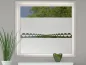 Preview: Fensterfolie Kreisdesign auf fenster