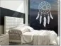 Preview: Fenstertattoo mit Traumfänger für das Schlafzimmer Preview: Fenstertattoo mit Traumfänger für das Schlafzimmer