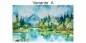 Preview: Fotofolie Alpenpanorama Aquarell (3 Varianten)