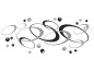 Preview: Wandtattoo Garderobe Ringe Preview: Wandtattoo Garderobe Ringe