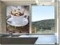 Preview: Selbstklebende Fensterfolie mit Kaffee und Kaffeebohnen