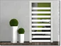 Preview: Glasdekorfolie für Türen mit Streifen 10/10 cm