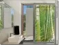 Preview: Glasdesign Aufkleber Bambuswald