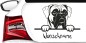 Preview: Aufkleber für Auto Hundekopf Boxer