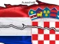 Preview: Autoaufkleber Kroatische Flagge - Ansicht Ausschnitt