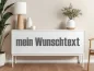 Preview: Möbelaufkleber Wunschtext | 28