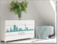 Preview: Konturgeschnittene Möbelfolie mit Essener Skyline
