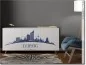 Preview: Konturgeschnittene Möbelfolie mit Leipziger Skyline