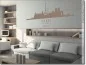 Preview: Möbelfolie selbstklebend Pariser Skyline