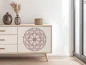 Preview: Sticker für Möbel mit spirituellem Mandala