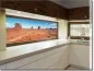 Preview: Glasbild mit Monument Valley