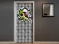 Preview: Türposter Metall Wand mit Loch und Eigenem Foto auf Tür