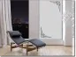 Preview: Blickdichte Glasdekorfolie mit dekorativen Ecken