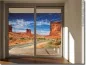 Preview: Bild auf Glas mit Monument Valley