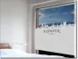 Preview: Blickdichte Fensterfolie mit der Skyline von Hannover