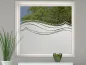 Preview: Fensterfolie Sichtschutzfolie Moderne Wellen