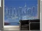 Mobile Preview: bedruckter Aufkleber für Glas mit New Yorker Skyline