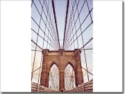 Preview: Aufkleber für die Tür Brooklyn Bridge