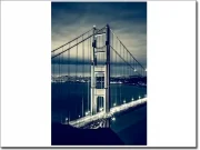 Preview: Tapete für die Tür Golden Gate Bridge