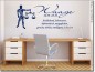 Wandtattoo Sternzeichen Waage | 96x92 Cm | Selbstklebend Für Glatte Wände | Deko Für Wohnzimmer & Büro