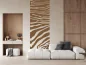 Preview: Wandbanner mit Zebra Muster