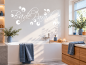Preview: Wandschrift Badeparadies über Badewanne