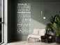 Preview: Wandspruch Zuhause ist