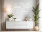 Preview: Wandspruch Zuhause ist die Heimat