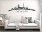 Preview: Wandtattoo mit Skyline von München Preview: Wandtattoo mit Skyline von München
