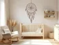 Preview: Wandtattoo mit Traumfänger für das Kinderzimmer
