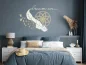 Preview: buntes Wandtattoo mit Traumfänger