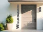 Preview: Außenwandtattoo mit Schriftzug Willkommen 02