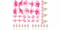 Preview: Wandtattoo Hibiskus Blütenset zur freien Anordnung Preview: Wandtattoo Hibiskus Blütenset zur freien Anordnung
