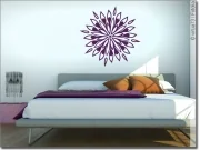 Preview: Wandtattoo mit Hindu Mandala fürs Schlafzimmer