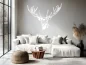 Preview: Wandtattoo Hirschkopf