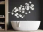 Preview: Wandtattoo Kirschblüte auf dunkler Wand im Badezimmer