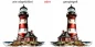 Preview: Wandtattoo Leuchtturm am Meer - Ansicht Ausrichtung Preview: Wandtattoo Leuchtturm am Meer - Ansicht Ausrichtung
