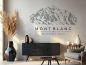 Preview: Wandtattoo Mont Blanc