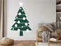 Preview: Wandtattoo Weihnachtsbaum - Ansicht Farbauswahl