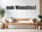 Preview: Wandtattoo Wunschtext 28