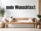 Preview: Wandtattoo Wunschtext 28