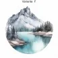 Preview: Aquarelle Berglandschaft (in 7 Varianten erhältlich)